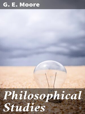 cover image of Philosophical Studies